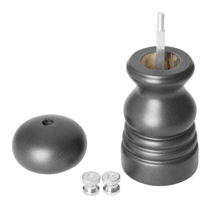 Salt and Pepper Mill | Olympia | Hevea Wood | Grey | 125mm 4