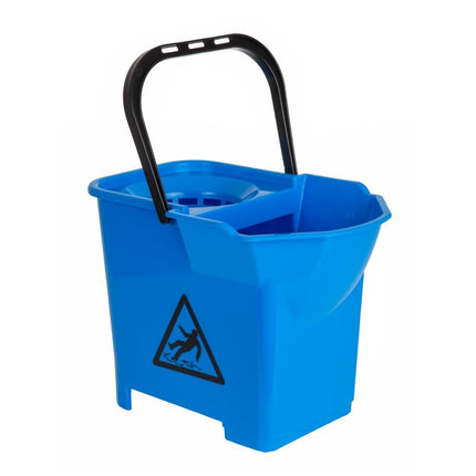 Blue Color-Coded Mop Bucket 16L | Jantex