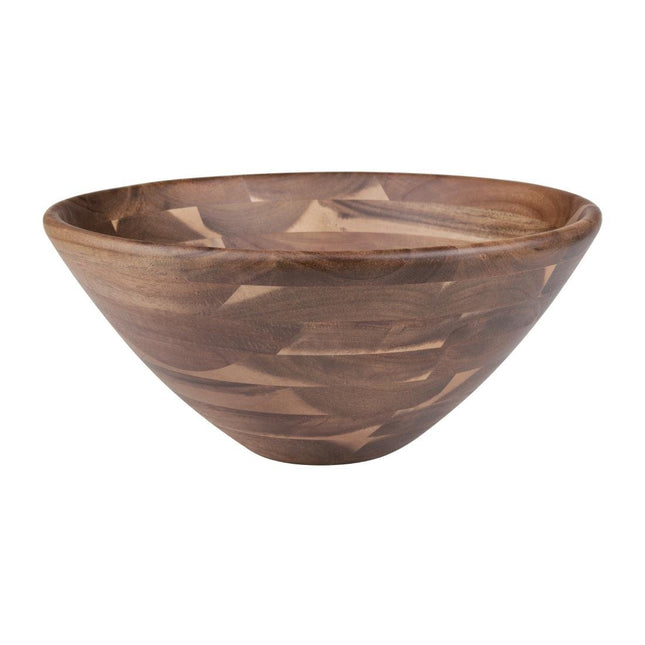 Acacia Wood Bowl 305mm Diameter x 137mm Height | Olympia