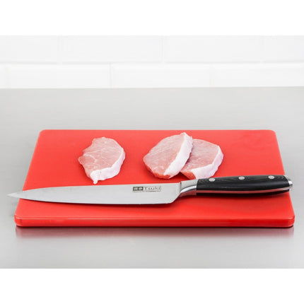 Red LDPE Cutting Board | Hygiplas | 30.5x22.9x1.2 cm 2