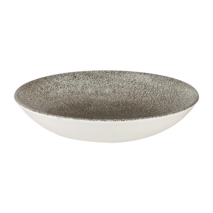 Raku Quartz Black Evolve Coupe Bowl 24.8cm | Churchill
