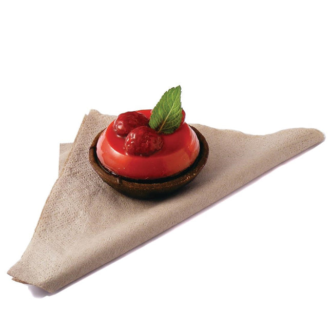 Compostable Unbleached Lunch Napkins 33 cm | Vegware 2