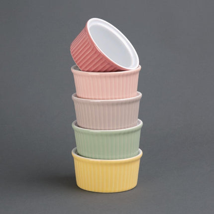 Pastel Grey Ramekin 14.5cl | Olympia | Set of 12 3