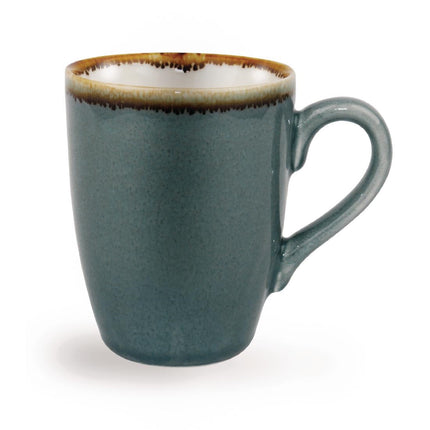 Kiln Natural Porcelain Mugs Blue 340ml | Olympia | 6 pcs 2