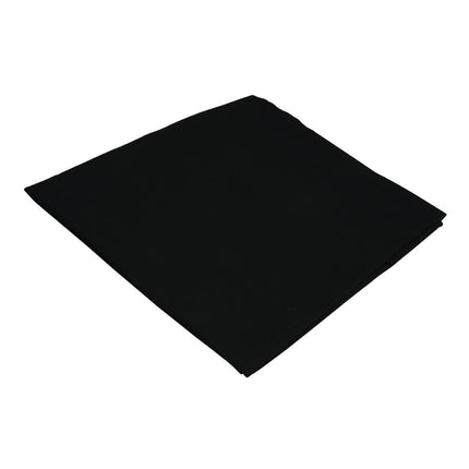 Heavyweight Black Polyester Tablecloth 135x135cm | Mitre Essentials Occasions 2