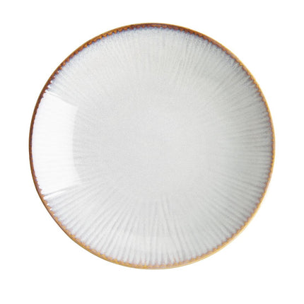 Drift Grey Low Coupe Bowls with Relief 260mm | Olympia | Set of 4