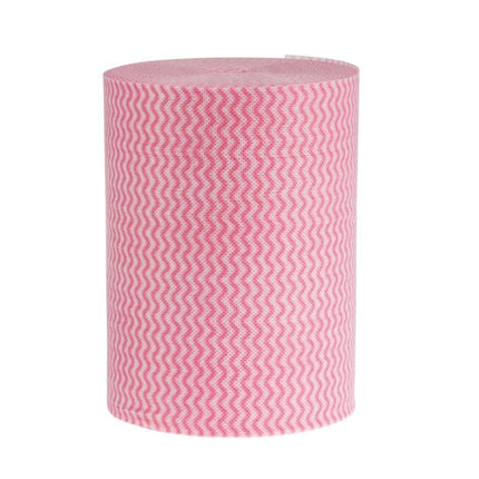 Red Antibacterial Multipurpose Wipes on Roll 22x37cm | Jantex