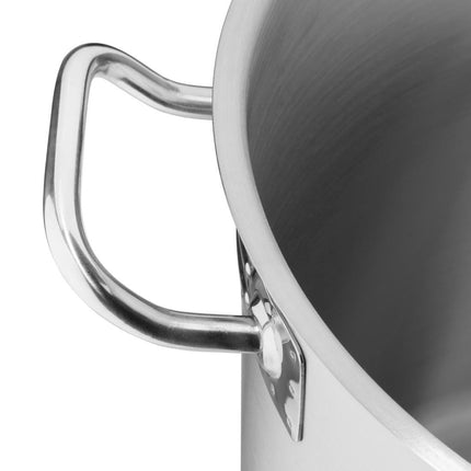 Stainless Steel Induction Soup Pot High Capacity 49L | Vogue 4
