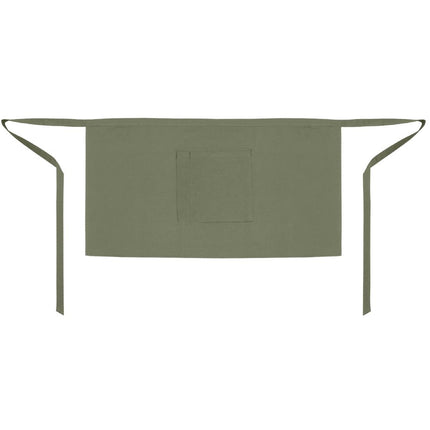 Short Bistro Apron Olive Green | Whites 6