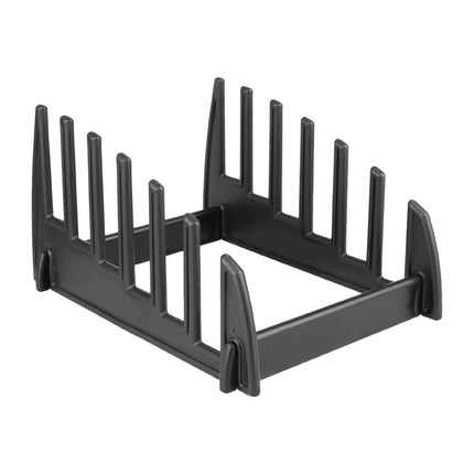 Plastic Cutting Board Rack with 6x2.5cm Slots | Hygiplas