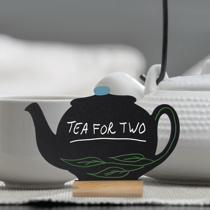 Mini Teapot-Shaped Chalkboards (3 Pieces) | Securit 3