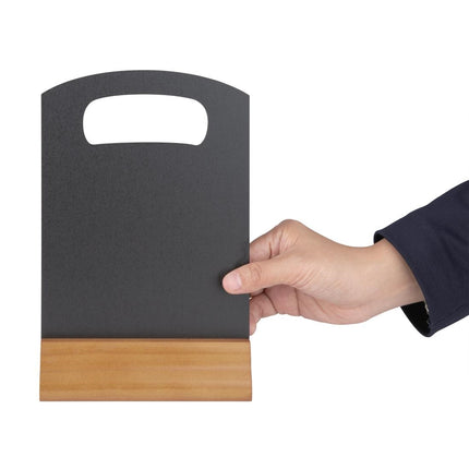 Table Chalkboard 22.5x15cm with Wooden Frame | Olympia 3