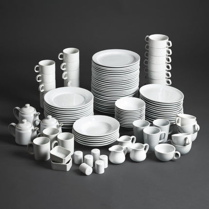 Side Plates with Wide Rim | Olympia Athena | 16.5 cm 10