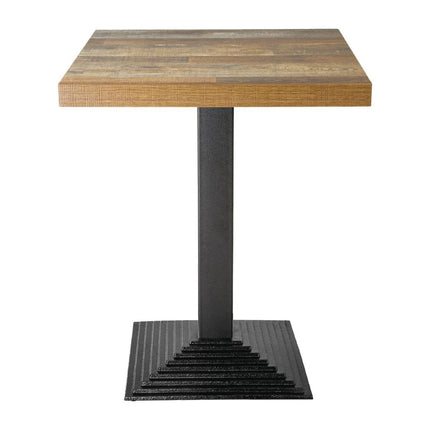 Bolero Square Cast Iron Table Leg 72cm Height 8