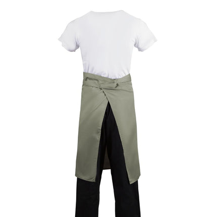 Standard Bistro Apron Olive Green | Whites 5