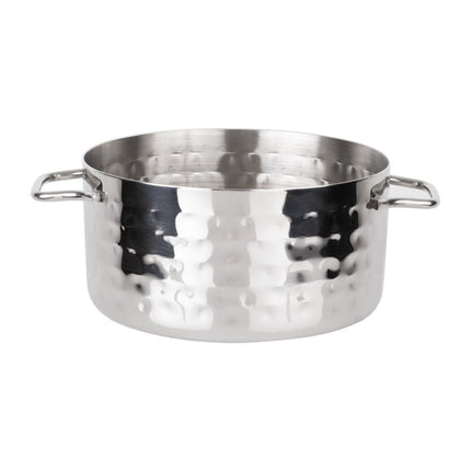 Mini Hammered Steel Table Presentation Casserole 460ml | Olympia