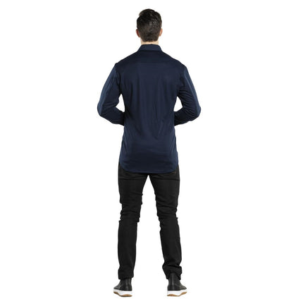 Men's Navy Stretch Shirt | Chaud Devant | Size 3XL 3