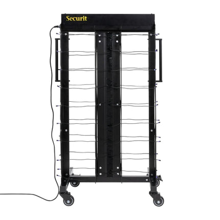 Wireless Charging Cart for 36 LED Table Lamps | Securit 4