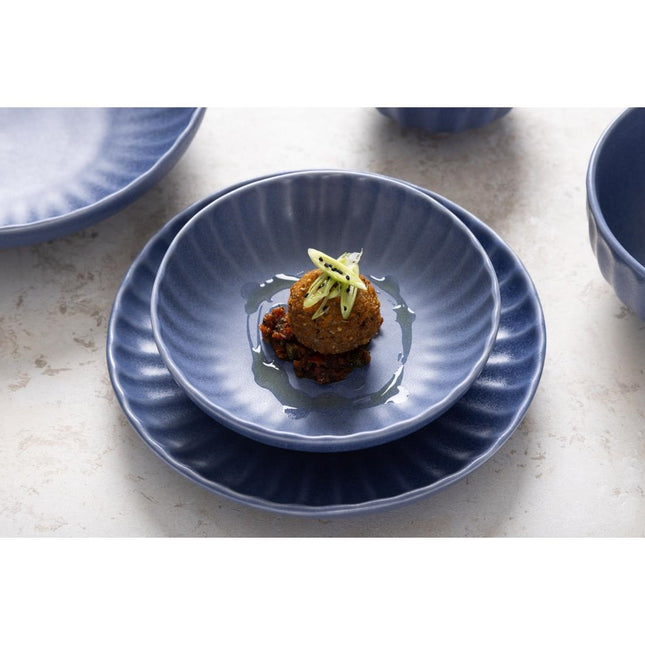 Corallite Blue Coupe Bowls 220mm | Olympia | Set of 6 2