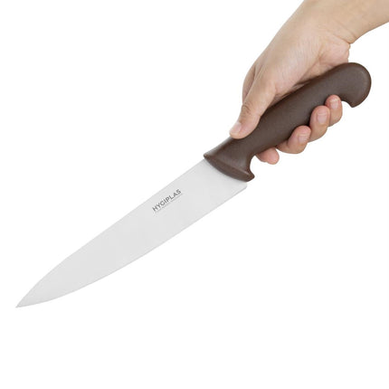 Chef's Knife 21.5cm Brown | Hygiplas 2