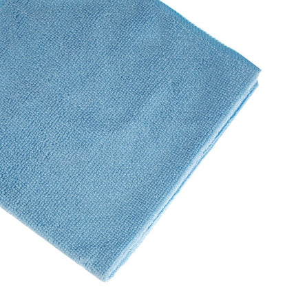 Highly Absorbent Blue Microfiber Cleaning Cloths | Jantex | 5-Pack | 40x40 cm 3