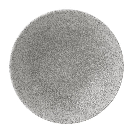 Small Coupe Bowl Jasper Grey Raku Collection | Churchill 2