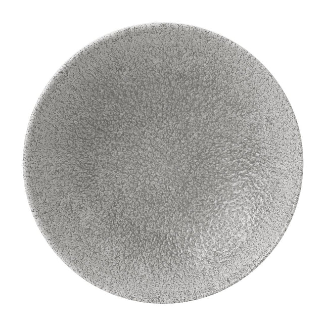 Small Coupe Bowl Jasper Grey Raku Collection | Churchill 2