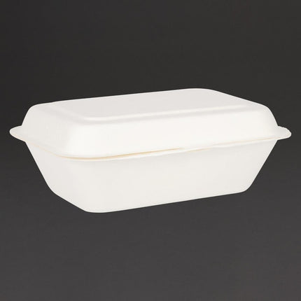 Fiesta Compostable Bagasse Meal Boxes 182mm 250pcs 3