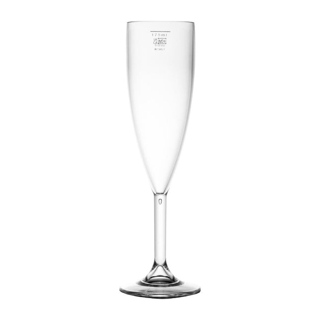Polycarbonate Champagne Glasses 200ml (12 Pieces) | BBP