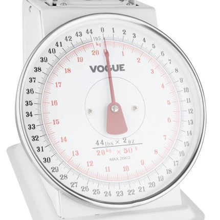 Heavy-Duty Platform Scale with 24cm Stainless Steel Square Platform | Vogue 4