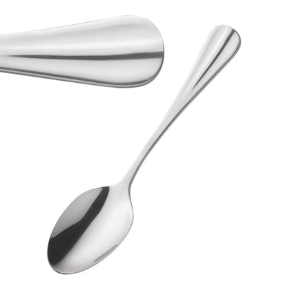 Dessert Spoons High-Gloss Polished 18/0 Stainless Steel | Amefa Baguette