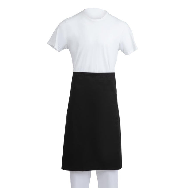 Whites Standard Apron Black Polyester/Cotton