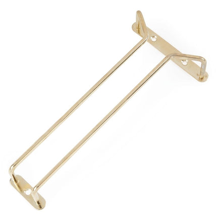 Brass Glass Rack 25.5cm | Classic & Retro Style