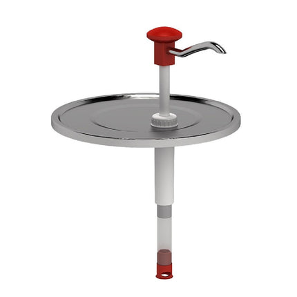 10 Liter Bucket Dispenser with Push Button | Gastro-M | 18/10 Stainless Steel