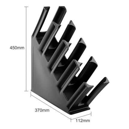 4-Slot Cup Holder Polypropylene Black | Olympia Kristallon Collection 5