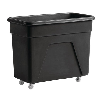 Medium Black Polyethylene Trolley 67(H) x 81.5(W) x 45.5(D) cm