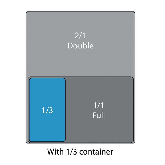 Flat Polycarbonate Lid GN 1/3 | Cambro 2