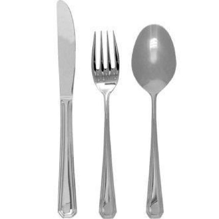Cutlery Sample Set with Polished 18/0 Stainless Steel Handles | Olympia Monaco
