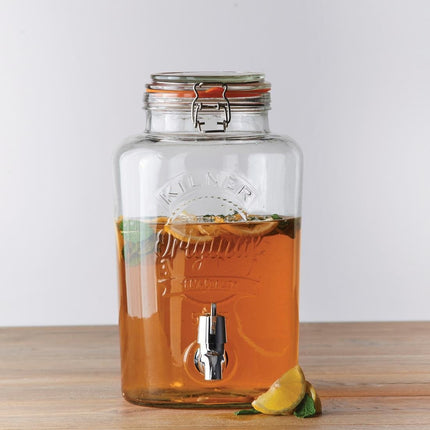 Clip Top Drink Dispenser | Kilner | 5 Liter Capacity 4