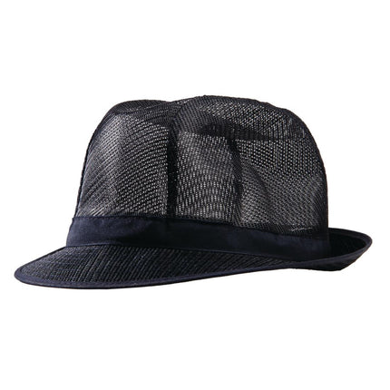 Trilby Hat Dark Blue M | Lightweight Polyester 2
