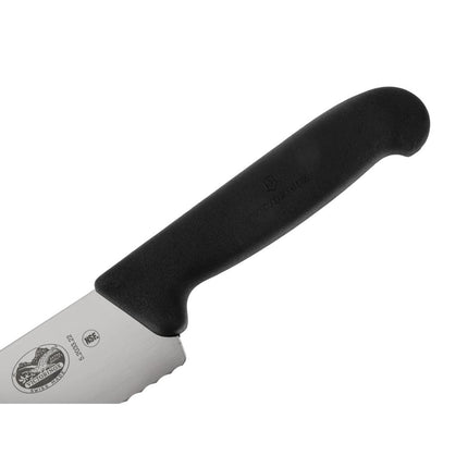 Serrated Meat Knife 22cm | Victorinox Fibrox 3