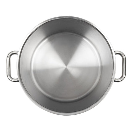 Stainless Steel Induction Soup Pot 10.8L | Matfer Bourgeat Excellence 4