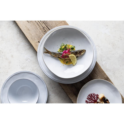 Raw Coupe Plates 220mm Ø White | Olympia 9
