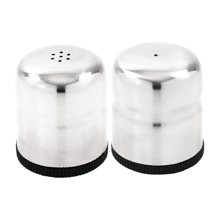 Mini Stainless Steel Pepper and Salt Shaker Set | Olympia