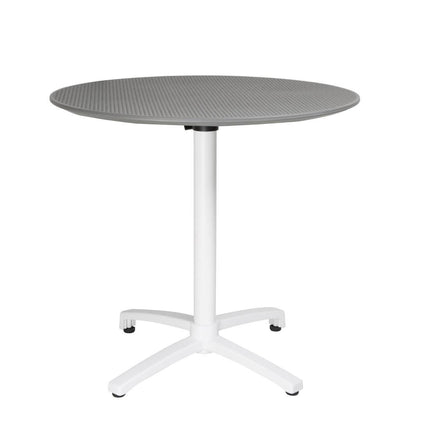 Foldable Polypropylene Table 800mm Dark Grey | Bolero
