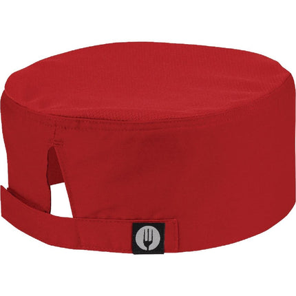 Cool Vent Beanie for Air Circulation | Chef Works | Red