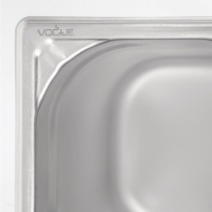 Stainless Steel GN 1/6 Container 200mm Depth | Vogue | 176x162mm 5
