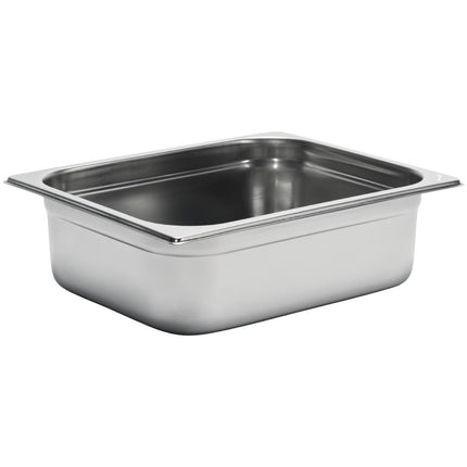 Stainless Steel Gastro Pan GN 1/2 | 10cm Depth | 325x265mm