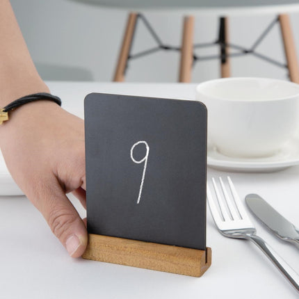 Mini Table Signs | Olympia | 100 x 80 mm | Set of 4 5