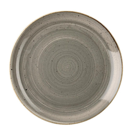 Coupe Plate Grey Stonecast Evolve | Churchill | 21.7cm